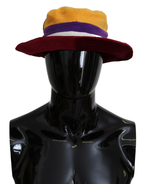 Multicolor DG Logo Cotton Blend Bucket Hat Multicolor DG Logo Cotton Blend Bucket Hat
