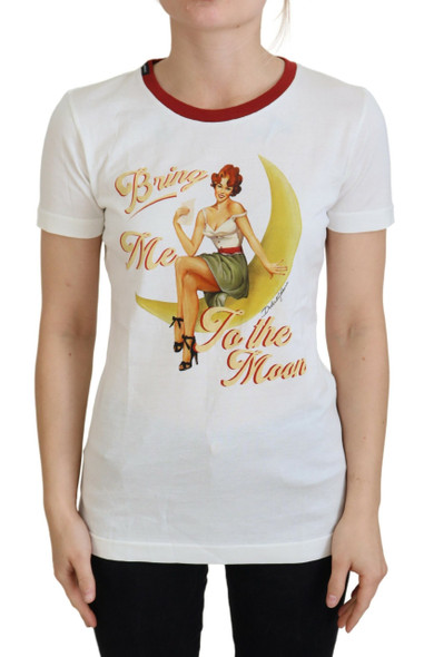 White Printed Short Sleeves Pullover Top White Printed Short Sleeves Pullover Top