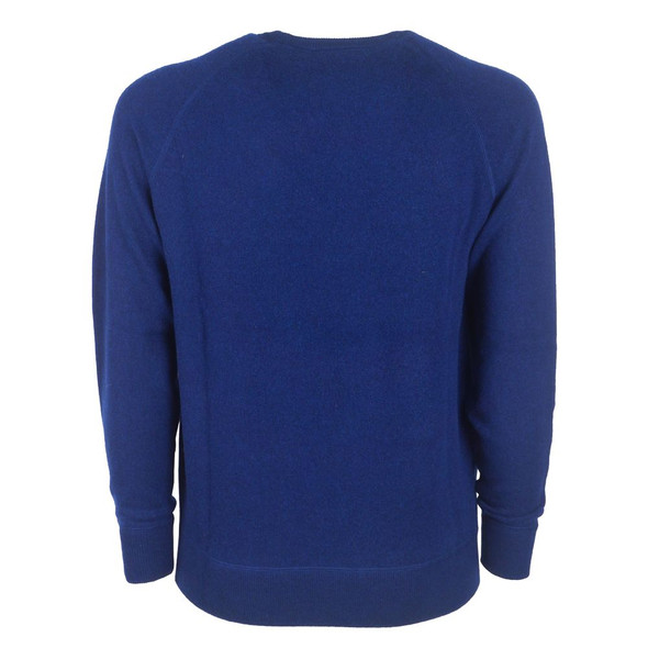 Blue Cashmere Men Sweater EM-10760 Blue Cashmere Men Sweater EM-10760