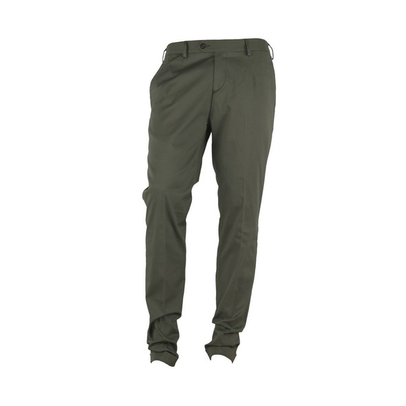 Made in Italy Elegant Green Summer Trousers for Men Made in Italy Elegant Green Summer Trousers for Men