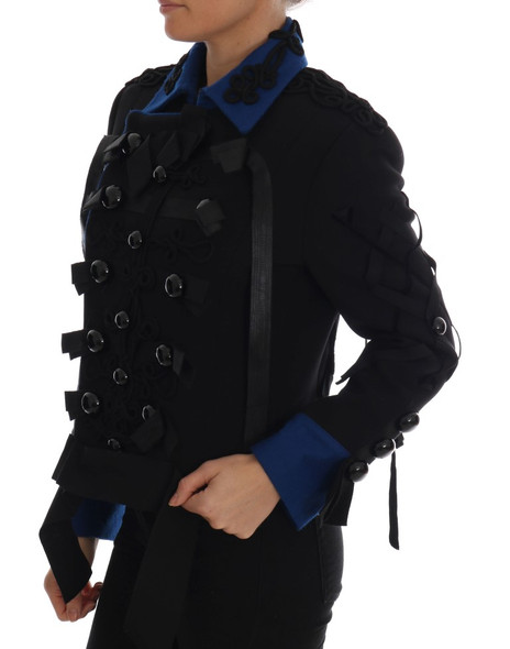 Black Wool Trench Jacket Black Wool Trench Jacket