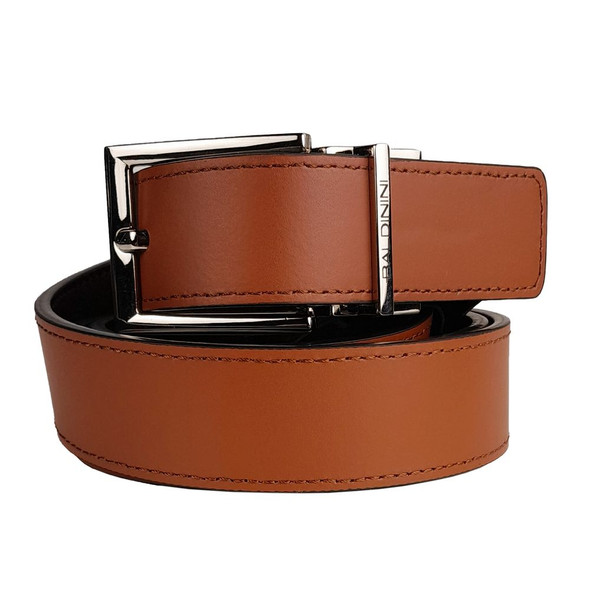 Brown Calfskin Men Belt Brown Calfskin Men Belt