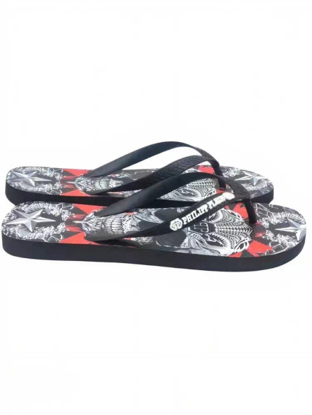 Philipp Plein Multicolor Polyester Women Sandal Philipp Plein Multicolor Polyester Women Sandal
