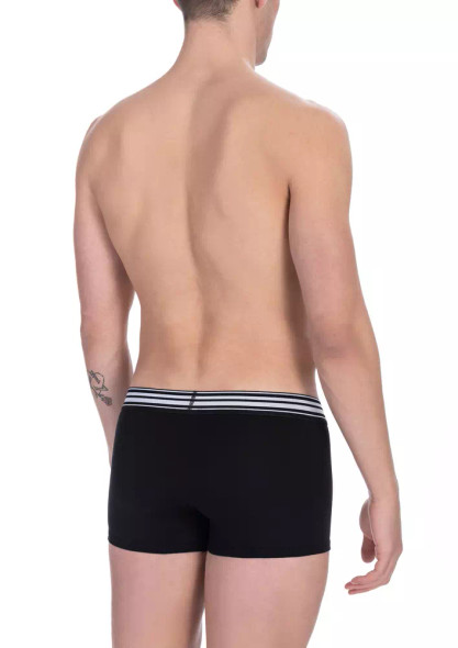 Bikkembergs Black Cotton Men's Trunk Bikkembergs Black Cotton Men's Trunk
