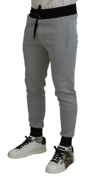 Gray Polyester Sweatpants Jogger Pants Gray Polyester Sweatpants Jogger Pants