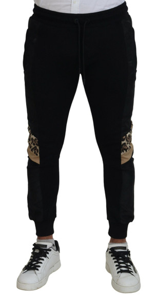 Black Polyester Skinny Jogger Men Pants Black Polyester Skinny Jogger Men Pants
