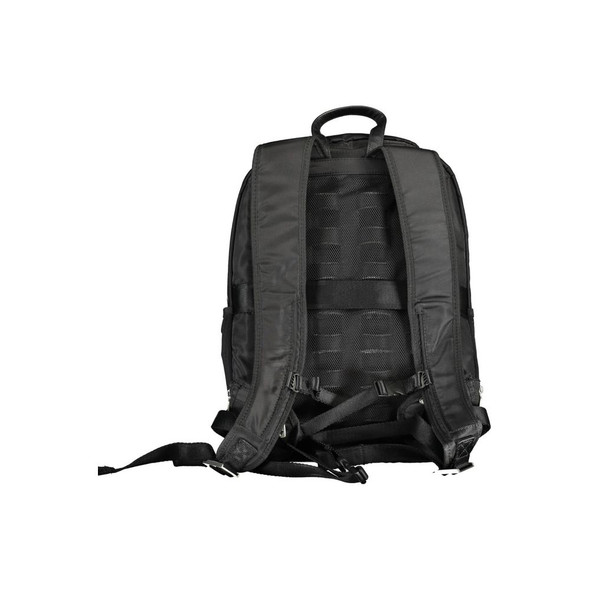 Black Polyamide Men Backpack Black Polyamide Men Backpack