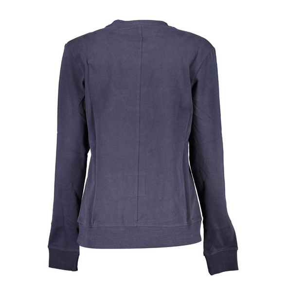 North Sails Blue Cotton Women Sweater North Sails Blue Cotton Women Sweater