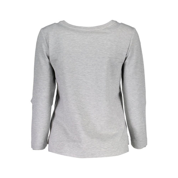 Gant Gray Elastane Unisex Sweatshirt Gant Gray Elastane Unisex Sweatshirt