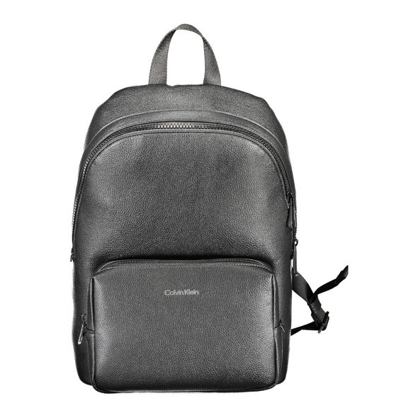 Calvin Klein Black Polyethylene Men Backpack Calvin Klein Black Polyethylene Men Backpack