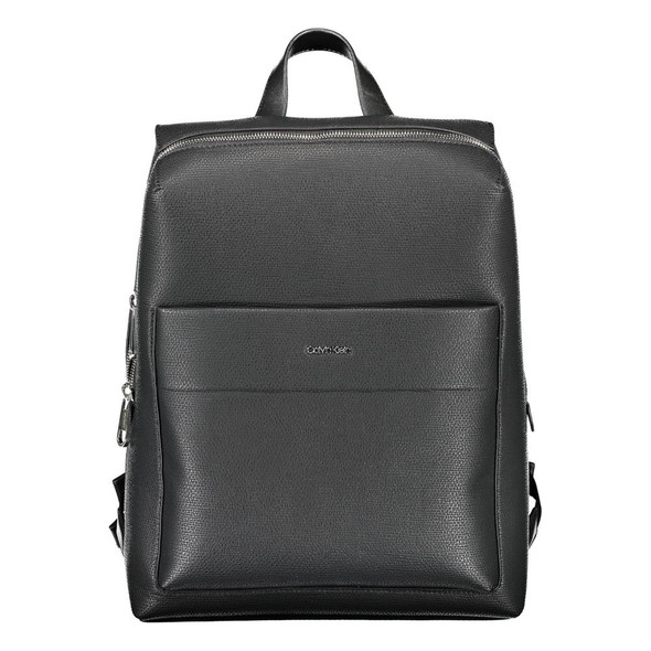 Black Polyester Men Backpack CA-14269 Black Polyester Men Backpack CA-14269