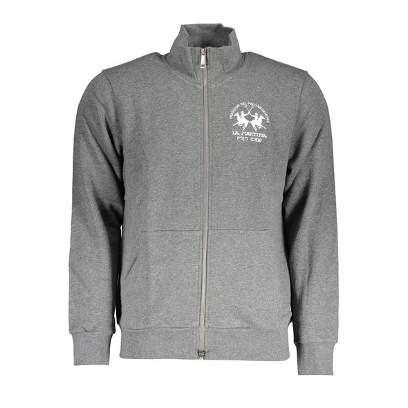 Gray Cotton Men Sweater LA-17140 Gray Cotton Men Sweater LA-17140