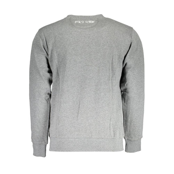Gray Cotton Men Sweater LA-17167 Gray Cotton Men Sweater LA-17167