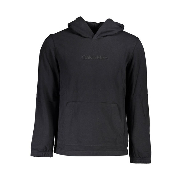Calvin Klein Black Cotton Men Sweater CA-19022 Calvin Klein Black Cotton Men Sweater CA-19022