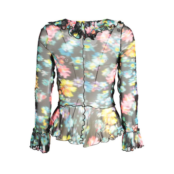 Desigual Black Polyester Women T-Shirt Desigual Black Polyester Women T-Shirt