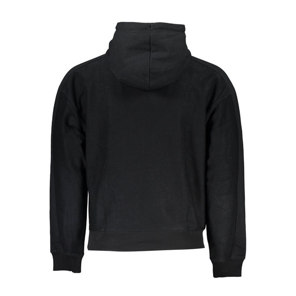 Calvin Klein Black Cotton Men Sweater CA-21616 Calvin Klein Black Cotton Men Sweater CA-21616