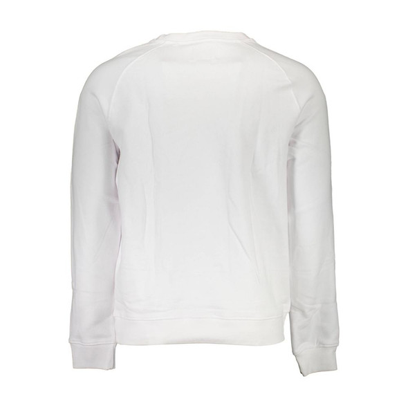 White Cotton Unisex Sweatshirt White Cotton Unisex Sweatshirt