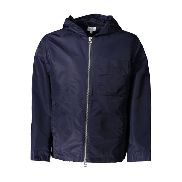 Gant Blue Nylon Men Jacket GA-1213 Gant Blue Nylon Men Jacket GA-1213