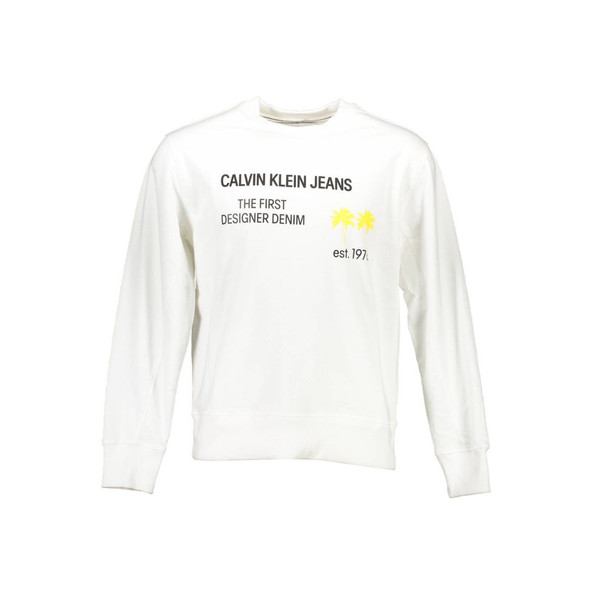 White Cotton Unisex Sweatshirt CA-1701 White Cotton Unisex Sweatshirt CA-1701