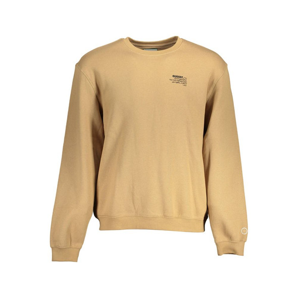 Beige Cotton Unisex Sweatshirt Beige Cotton Unisex Sweatshirt