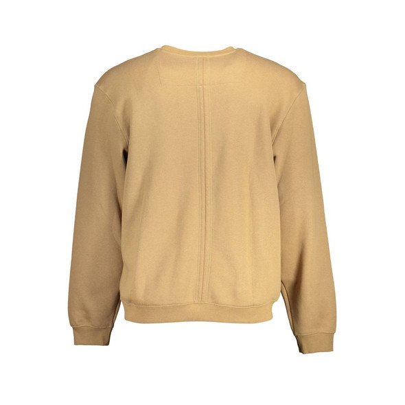 Beige Cotton Unisex Sweatshirt Beige Cotton Unisex Sweatshirt