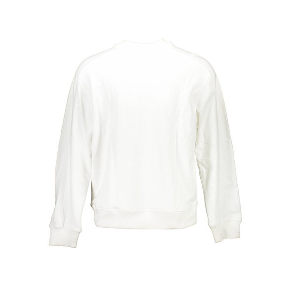 White Cotton Unisex Sweatshirt CA-3593 White Cotton Unisex Sweatshirt CA-3593