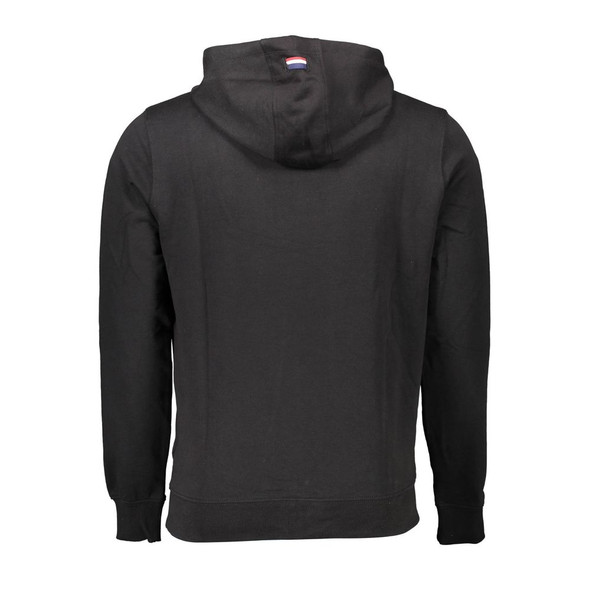Black Cotton Men Sweater US-9354 Black Cotton Men Sweater US-9354