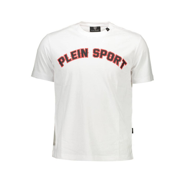 White Cotton Men T-Shirt PL-9596 White Cotton Men T-Shirt PL-9596