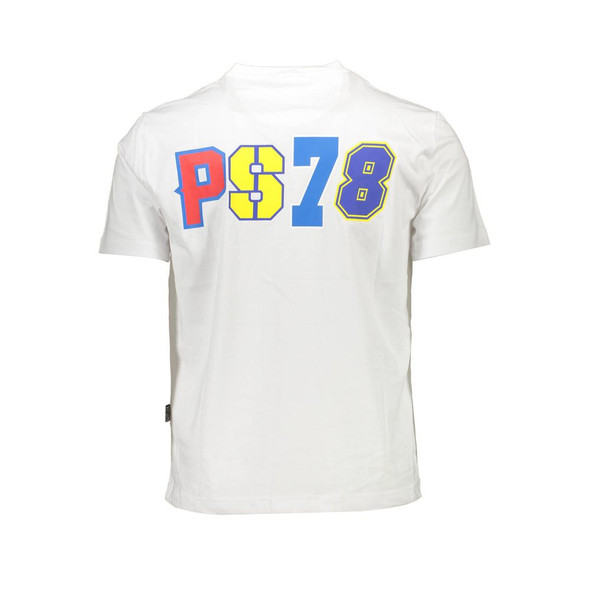 White Cotton Men T-Shirt PL-9596 White Cotton Men T-Shirt PL-9596