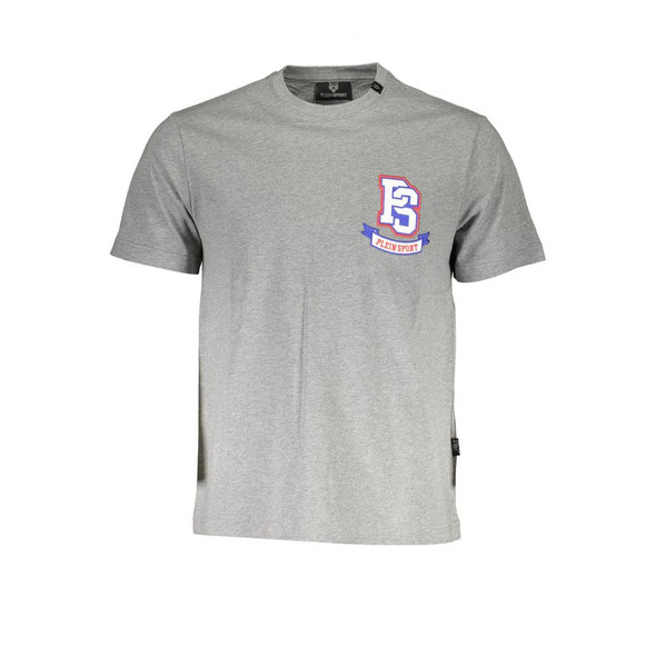 Plein Sport Brown Cotton Men T-Shirt Plein Sport Brown Cotton Men T-Shirt