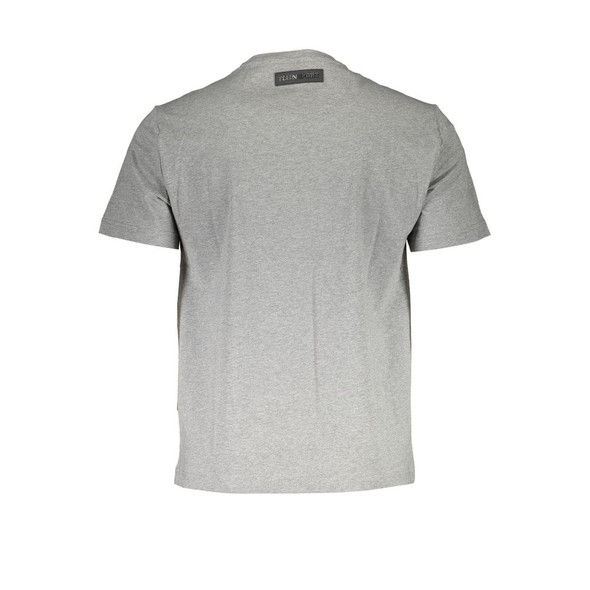 Plein Sport Brown Cotton Men T-Shirt Plein Sport Brown Cotton Men T-Shirt