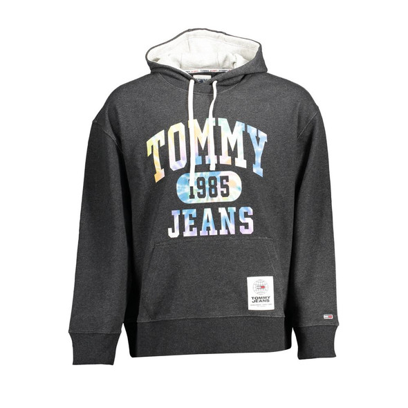 Black Cotton Mens Hoodie Black Cotton Mens Hoodie