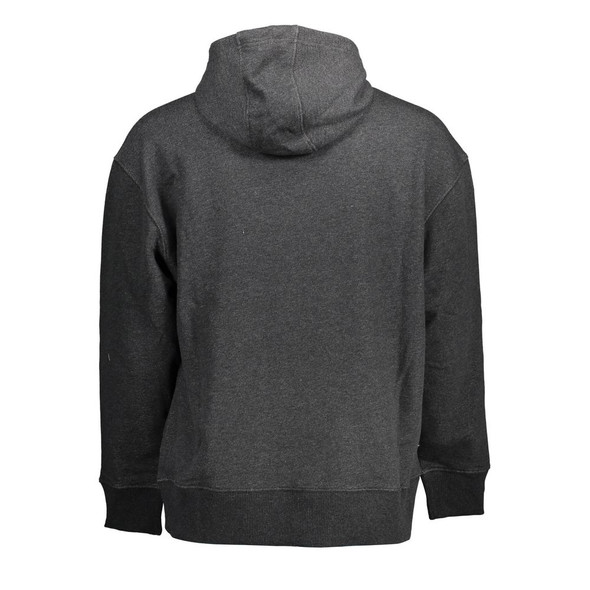 Black Cotton Mens Hoodie Black Cotton Mens Hoodie