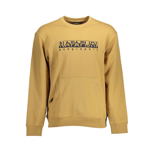Beige Cotton Men Sweater Beige Cotton Men Sweater