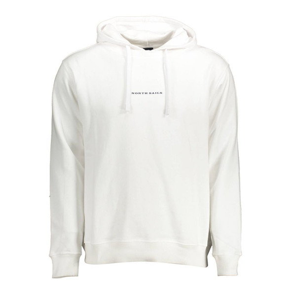 North Sails White Cotton Men Sweater North Sails White Cotton Men Sweater