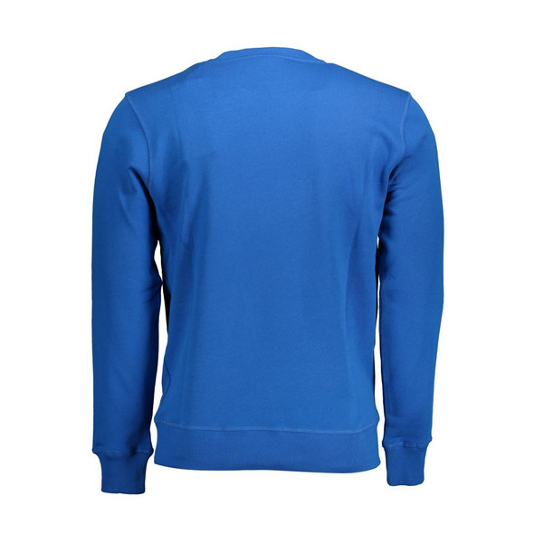 Blue Cotton Men Sweater NO-12578 Blue Cotton Men Sweater NO-12578