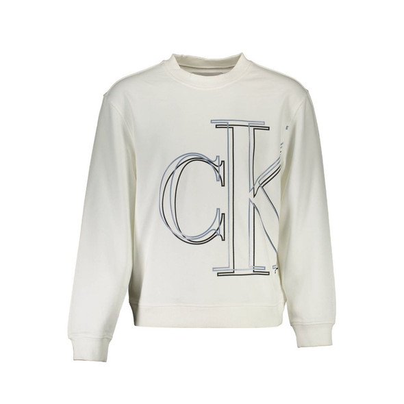 White Cotton Men Sweater CA-13474 White Cotton Men Sweater CA-13474