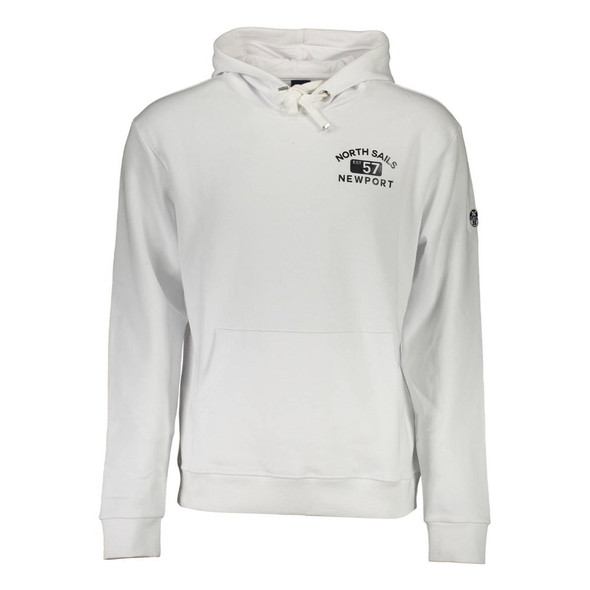 North Sails White Cotton Men's Sweater North Sails White Cotton Men's Sweater