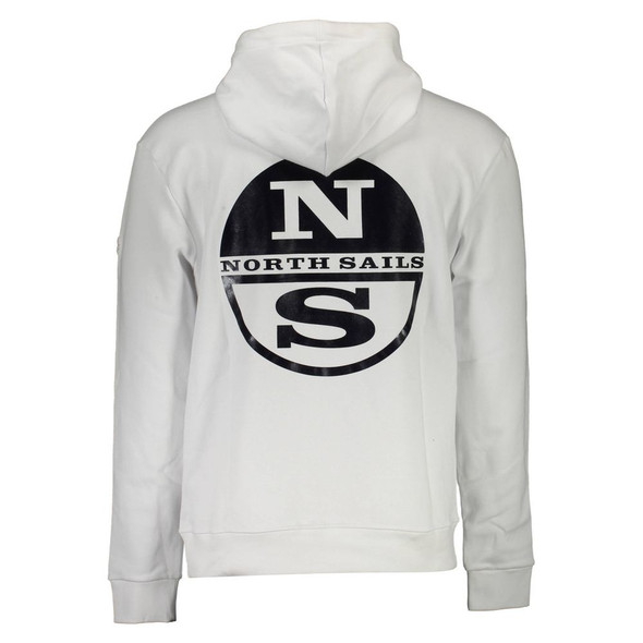 North Sails White Cotton Men's Sweater North Sails White Cotton Men's Sweater