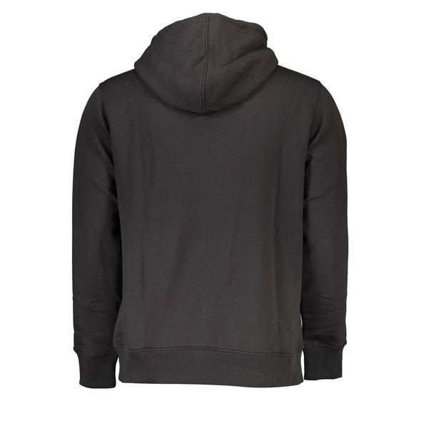 Calvin Klein Black Cotton Men Sweater CA-16529 Calvin Klein Black Cotton Men Sweater CA-16529