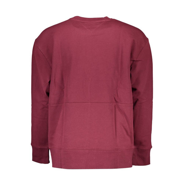 Tommy Hilfiger Purple Cotton Men Sweater Tommy Hilfiger Purple Cotton Men Sweater