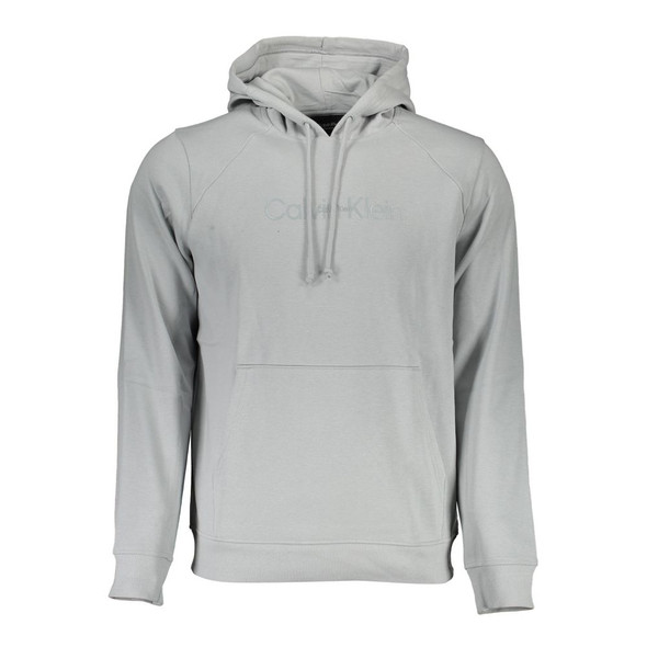 Calvin Klein Gray Cotton Men Sweater Calvin Klein Gray Cotton Men Sweater