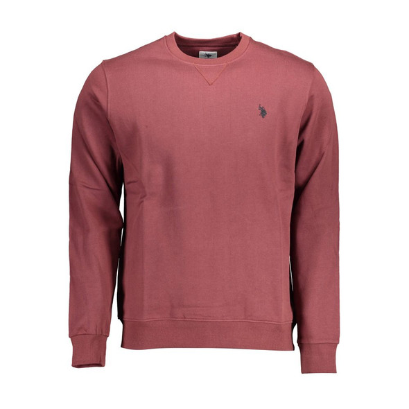 Purple Cotton Men Sweater US-16924 Purple Cotton Men Sweater US-16924
