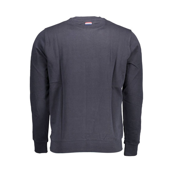 Blue Cotton Men Sweater US-16974 Blue Cotton Men Sweater US-16974