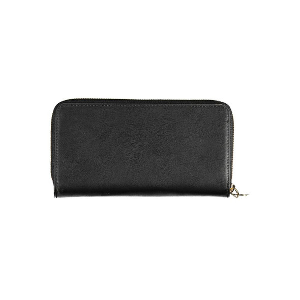 Black Polyethylene Women Wallet TO-17481 Black Polyethylene Women Wallet TO-17481