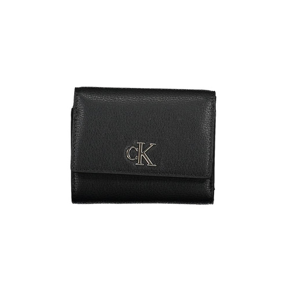 Black Polyester Women Wallet Black Polyester Women Wallet