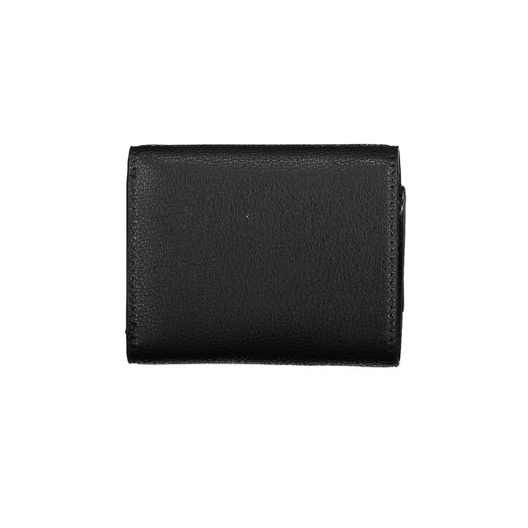 Black Polyester Women Wallet Black Polyester Women Wallet