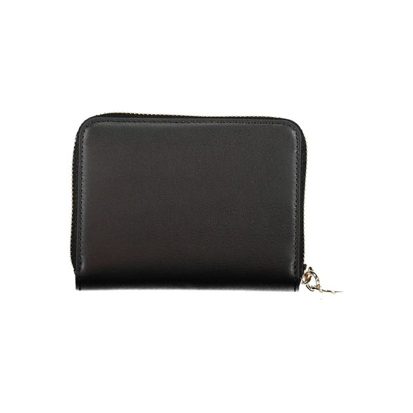 Black Polyethylene Women Wallet TO-20478 Black Polyethylene Women Wallet TO-20478
