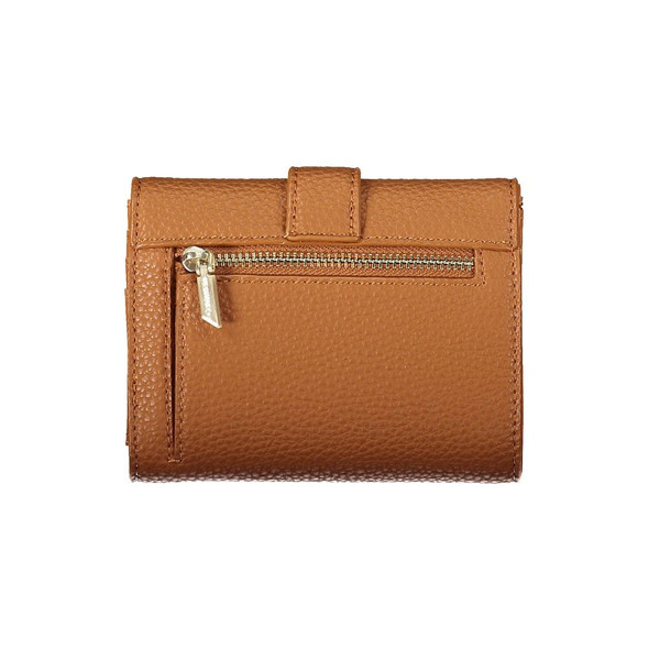 Brown Polyester Women Wallet Brown Polyester Women Wallet