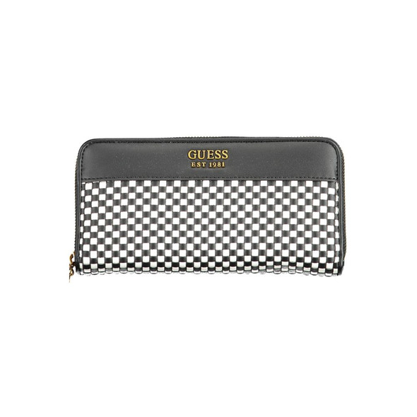 Black Polyethylene Women Wallet GU-14422 Black Polyethylene Women Wallet GU-14422